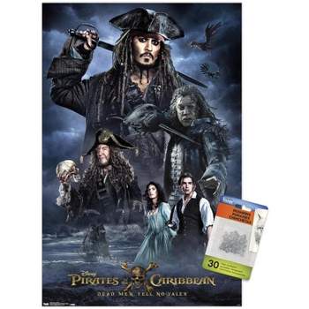 Trends International Disney Pirates of the Caribbean: Dead Men Tell No Tales - Collage Unframed Wall Poster Prints