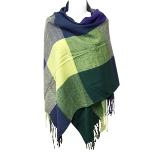 Wrapables Winter Warm Plaid Long Scarf Wrap - 1 of 4