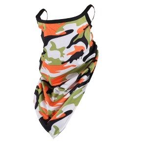 Unique Bargains Camouflage Triangle Earloop Face Guard 1 Pc - 1 of 4