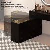 Famapy Glamorous Black Dresser : Your Ideal Removable Structure Storage Option - 4 of 4