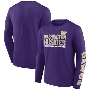 NCAA Washington Huskies Men's Chase Long Sleeve T-Shirt
