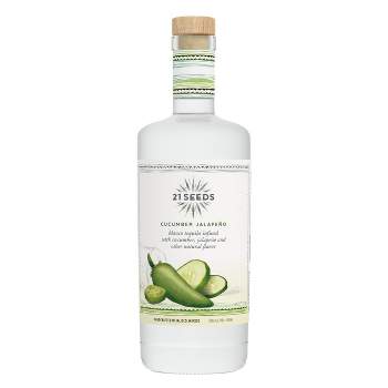 21 Seeds Cucumber Jalapeno Infused Blanco Tequila - 750ml Bottle