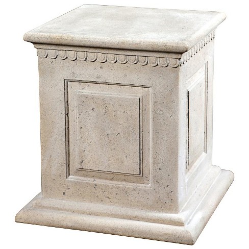 Design Toscano Larkin Architectural Garden Statuary Pedestal: Medium ...