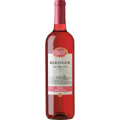 Beringer Pink Moscato Wine - 750ml Bottle