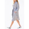 Women's BELTED KNIT CARDIGAN - BluIvy - 2 of 4