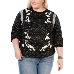 Lucky Brand Womens Embroidered Pullover Sweater - 1 of 1