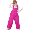 Rothschild Little/Big Girls' Design Ski Jacket and Snowbib Snowsuit Sets - 3 of 3