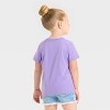Toddler Girls' Disney Super Kitties T-Shirt - Purple - 2 of 3