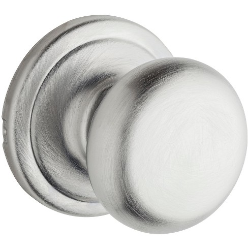 Kwikset 720h Hancock Passage Door Knob Set Satin Chrome Target