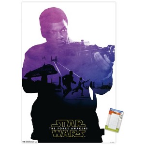 Trends International Star Wars: The Force Awakens - Finn Badge Unframed Wall Poster Prints - 1 of 4