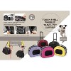 Pet Life Tough-Shell Wheeled Collapsible Final Destination Pet Carrier - 2 of 4