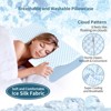 Itopfox Cervical Pillow for Neck Pain Relief, Contour Memory Foam Pillow for Sleeping, Odorless Ergonomic Pillow Adjustable Orthopedic Cooling Pillow - 4 of 4