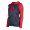 MLB Boston Red Sox Women's Lightweight Hooded Sweatshirt - 3 of 4