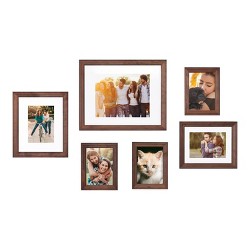 10pctraditionl Frame Box Set Brown - Kate & Laurel All Things Decor ...