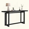 KIGFTSOD Narrow Console Table - MDF Entryway Sofa Table for Hallway, Living Room, Foyer with Space-Saving Design - 2 of 4
