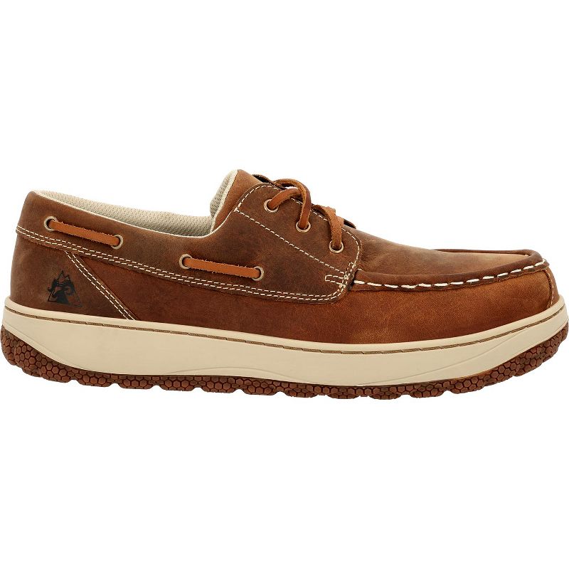 Rocky Dry-Strike SRX Composite Toe Work Shoe, Brown, Size 8(M)