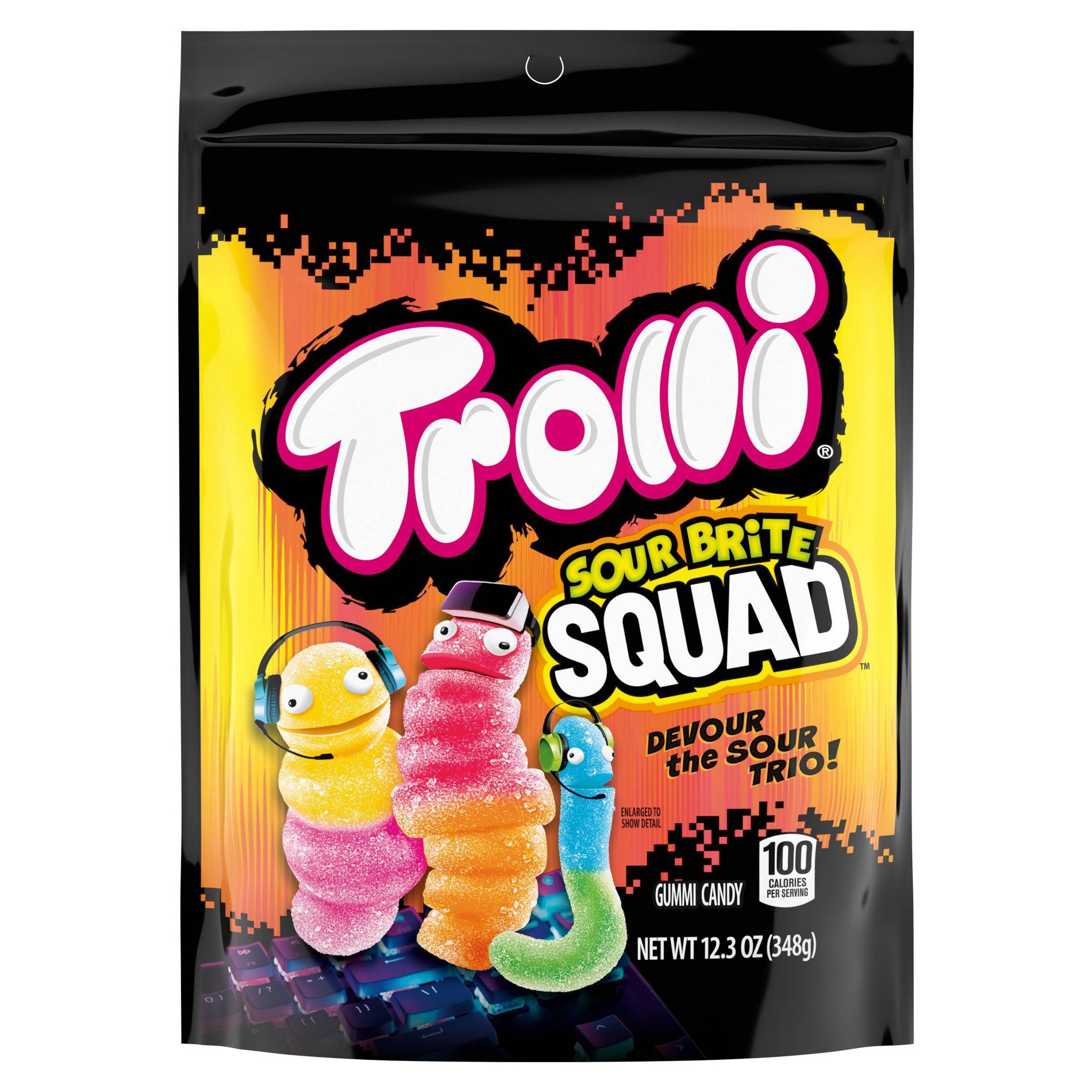 Trolli Sour Brite Squad Candy - 12.3oz