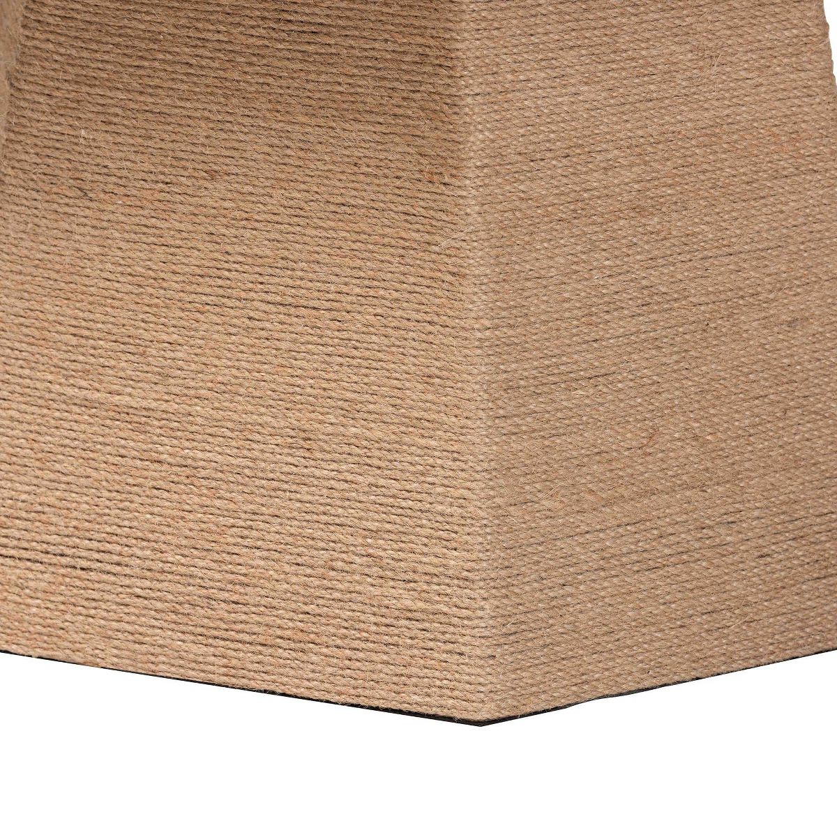 bali & pari Lenka Natural Jute Coffee Table Natural Brown - thumbnail 6