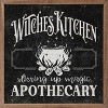 Kendrick Home Witches Kitchen Wall Art Black - 2 of 4