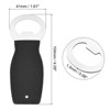 Unique Bargains Stainless Steel Portable Beer Soda Bottle Opener with Leather Handle for Bar Party - 2 of 4