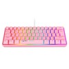 RISOKEYS Wired Pink Gaming Keyboard Mechanical Custom 65% - Compact Low-Profilem Double Shot Keycaps & Linear Switches - 3 of 4