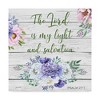 Trademark Fine Art -Jean Plout 'Garden Florals Bible Verse 3' Canvas Art - 2 of 3