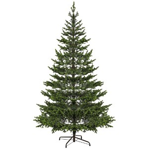 Whisen 9FT Artificial Sparse Christmas Tree with Steel Stand and 4306 Tips - Green - 1 of 4