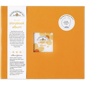 Doodlebug Storybook D-Ring Album 12"X12" - 1 of 1