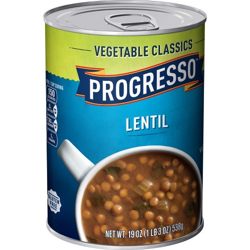 Progresso Vegetable Classics Lentil Soup 19oz Target