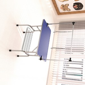 Whisen 42"Folding Dog Pet Grooming Table with Arm and Clamps - 1 of 4