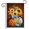 Briarwood Lane Fall Garden Flag 12x18 For Outdoor Patterned Pumpkins and Sunflowers For Fall Garden Flag Flags For Outside - 2 of 4