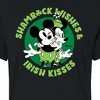 Women's - Disney - Shamrock Wishes Irish Kisses Cropped Graphic T-Shirt - 2 of 4