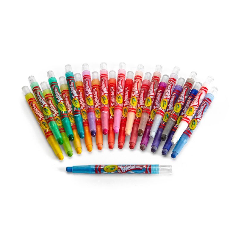 Crayola 24ct Mini Twistables Crayons, 6 of 8