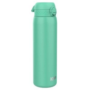Ion8 Single Walled Stainless Steel Water Bottle - 40oz Solid Colors - 1 of 4