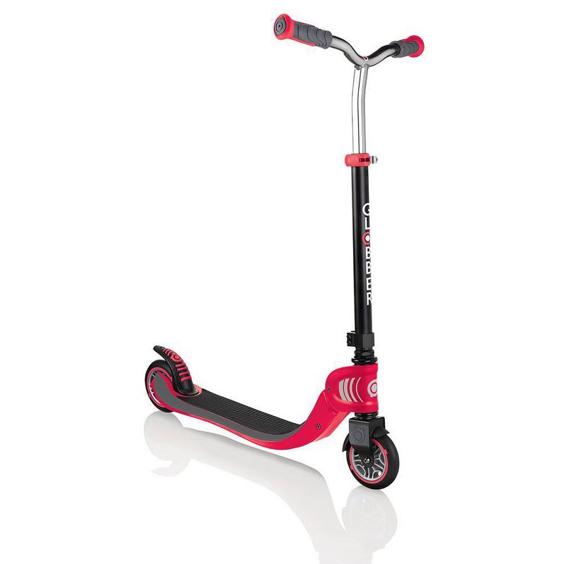 Globber Flow 125 Foldable Kick Scooter - Red, 1 of 11