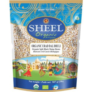 Organic Urad Dal Dhuli - 32 oz (2Lb) 907g - Sheel Brand - USDA Certified Organic Product - 1 of 1
