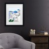 Trademark Fine Art - Petra Lizde  Santorini island Matted Framed Art - image 2 of 4