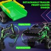 3 in 1 Ride on Tractor, Excavator & Bulldozer, 24V Kids Electric Vehicles - 3 of 4