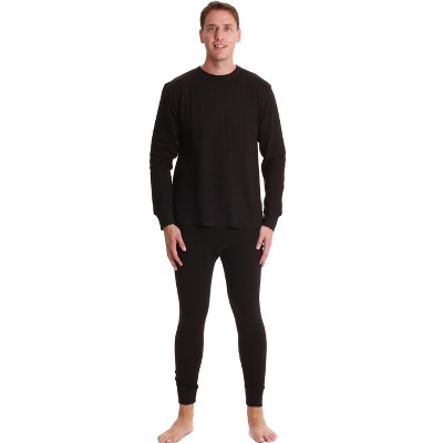 #followme Mens Thermal Underwear Set 95961-BLK-S
