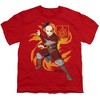 Boys' Short Sleeve Avatar The Last Airbender Zuko Flame Burst Kids T-Shirt - 2 of 4