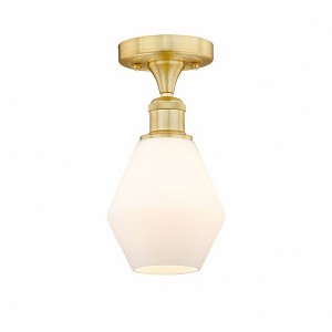 Cindyrella - 1 Light Semi-Flush Mount In Nautiical Style-10.25 Inches Tall and 6 Inches Wide - 1 of 1