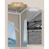 Instant Pop Up Canopy 7/10 FT, Waterproof Outdoor Tent with Heavy-Duty Steel Frame for Party, Market, Wedding & Camping, Includes Carry Bag - 4 of 4