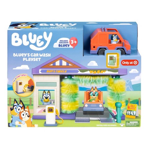 Детские куклы Bluey ’s Car Wash Playset Exclusive