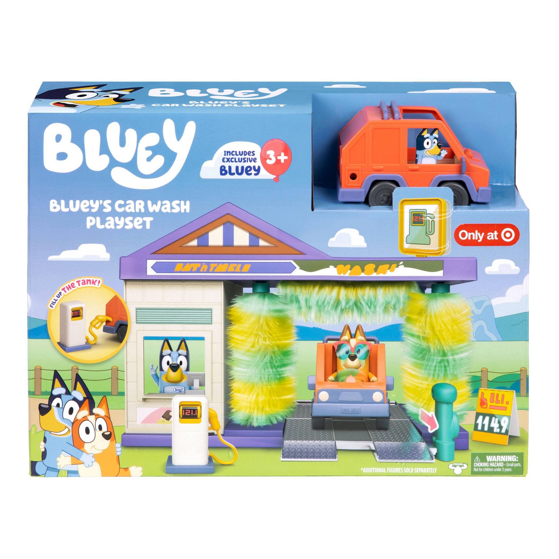Bluey’s Car Wash Playset Exclusive