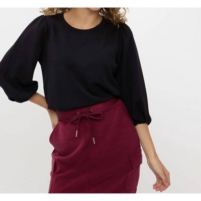Women's Wo's Twisted Sleeve Modal Sweater - ESQUALO