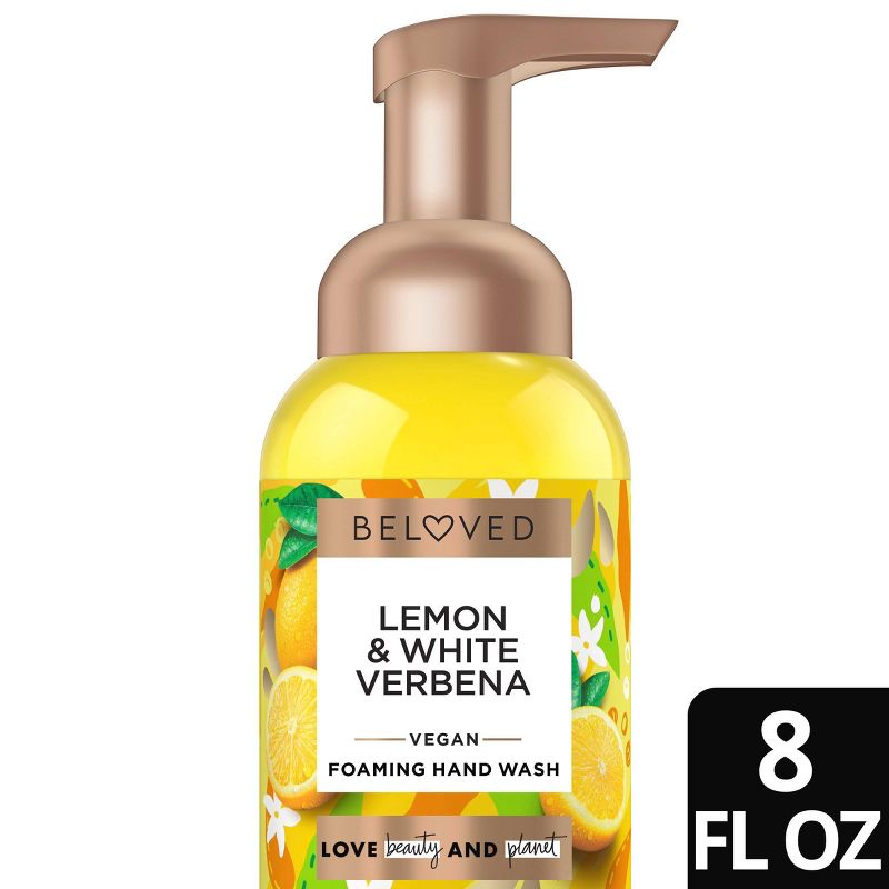 Beloved Foaming Hand Wash - Lemon &#38; White Verbana - 8oz, 1 of 6