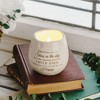Pavilion Gift Company - Stars in the Sky - 8 oz - 100% Soy Wax Candle Scent: Tranquility - Flame Candles - 2 of 4