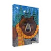 Trademark Fine Art - Andrea Doss Edgar A Bear Canvas Art - 4 of 4