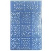 Wrapables Fingernail Tattoo Nail Art Water Nail Tattoos Water Transfer Slide Tattoos Nail Decals, Snowflakes (11 Designs/Over 500 Nail Tattoos) - 2 of 3
