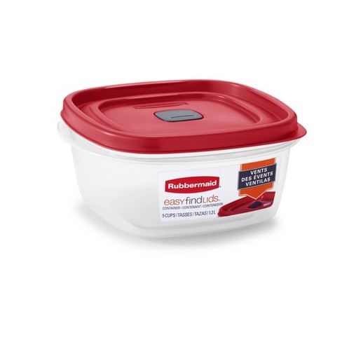 Rubbermaid 5 Cup Plastic Food Storage Container - image 1 of 4